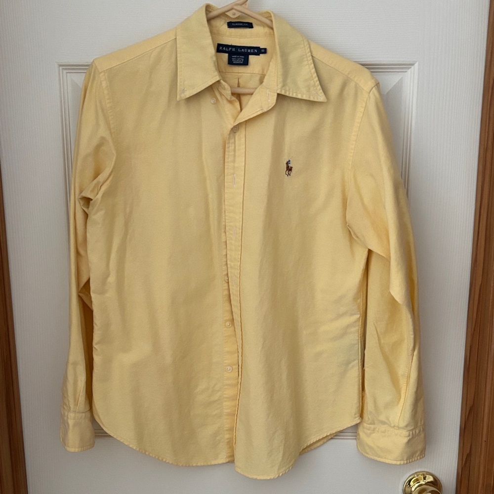 Ralph Lauren Women’s Yellow Shirt